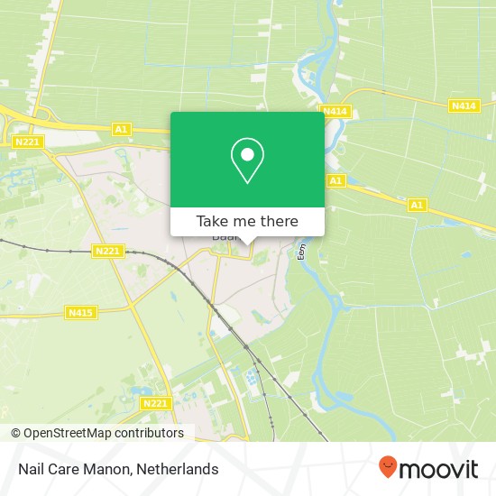 Nail Care Manon, Faas Eliaslaan 30A map