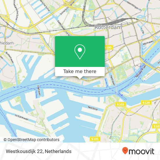 Westkousdijk 22, 3029 BA Rotterdam map