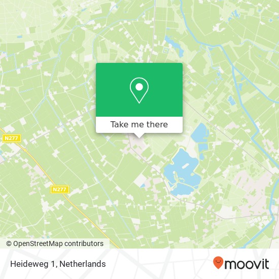 Heideweg 1, 5453 JZ Langenboom Karte