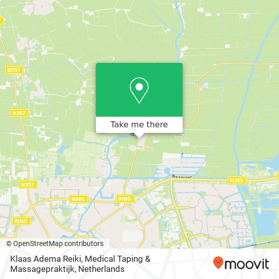 Klaas Adema Reiki, Medical Taping & Massagepraktijk, De Bult 7 map