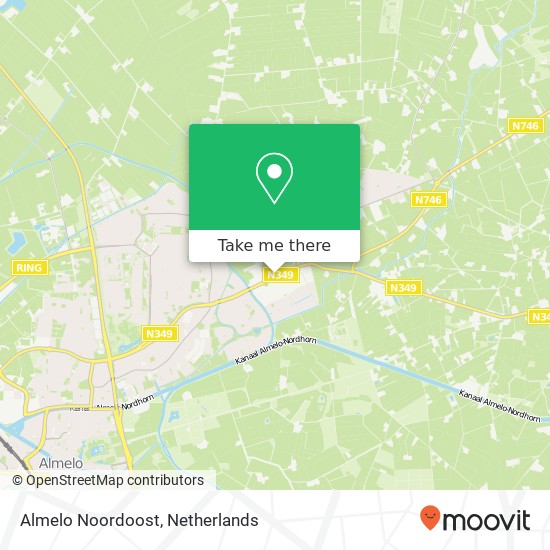 Almelo Noordoost, Vredeman de Vrieslaan map