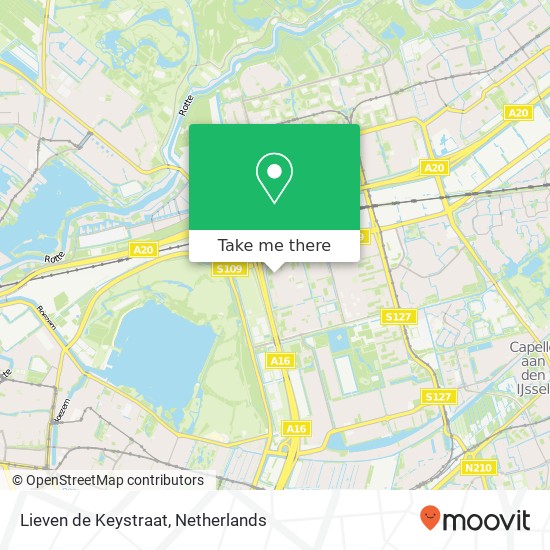 Lieven de Keystraat, 3067 KA Rotterdam map