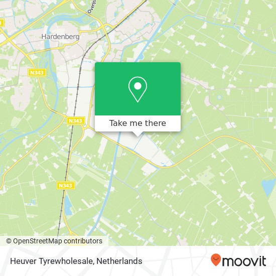 Heuver Tyrewholesale, Zwedenweg 17 Karte