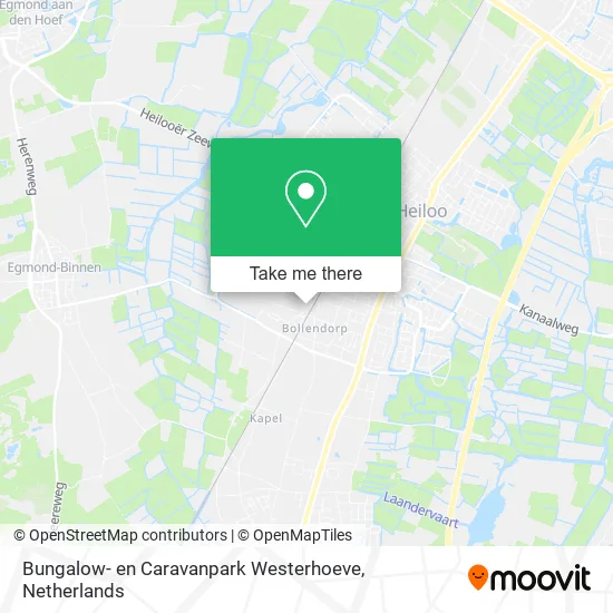 Bungalow- en Caravanpark Westerhoeve map