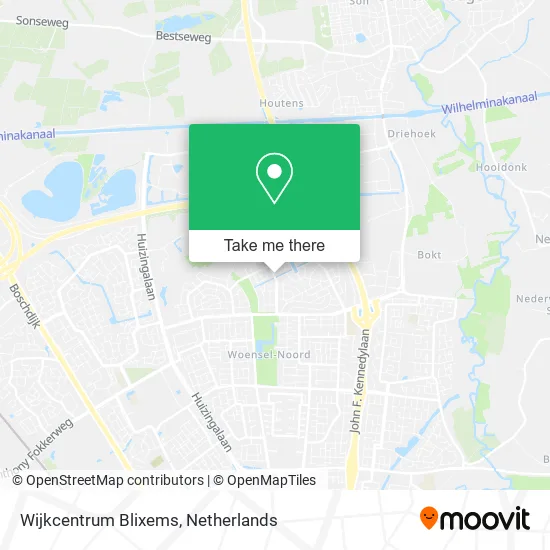 Wijkcentrum Blixems map