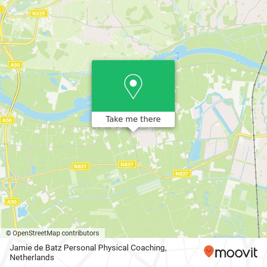 Jamie de Batz Personal Physical Coaching, Berenklauw 48 map