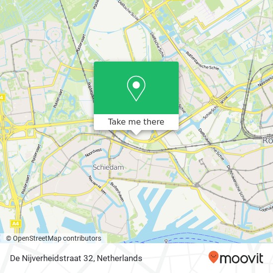 De Nijverheidstraat 32, 3125 AK Schiedam map
