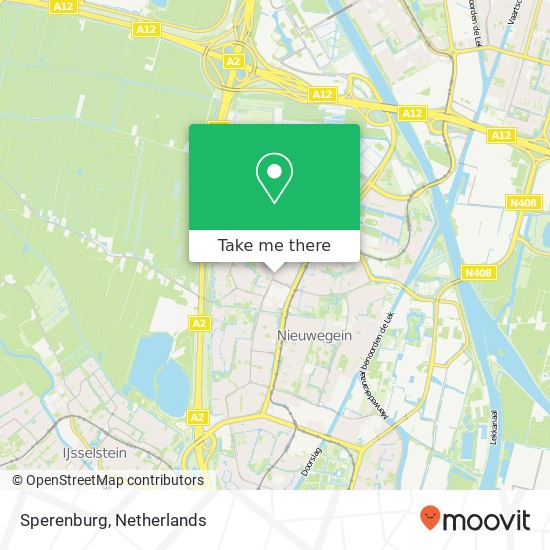 Sperenburg, Sperenburg, 3437 Nieuwegein, Nederland Karte