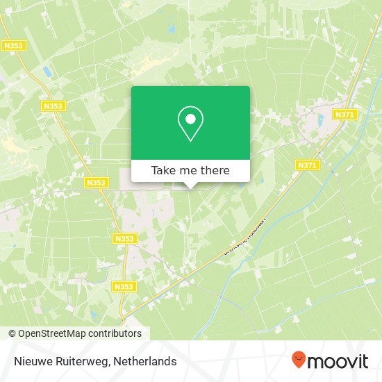 Nieuwe Ruiterweg, 7971 RB Havelte map