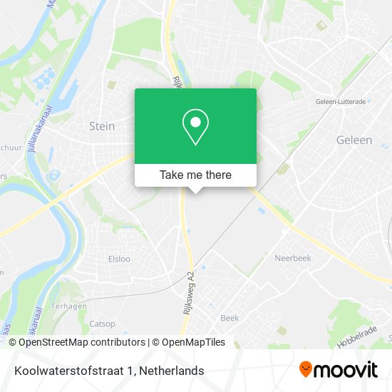 Koolwaterstofstraat 1 map