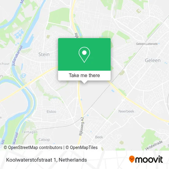 Koolwaterstofstraat 1 map