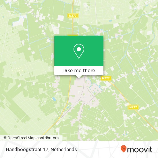 Handboogstraat 17, 5411 DD Zeeland map