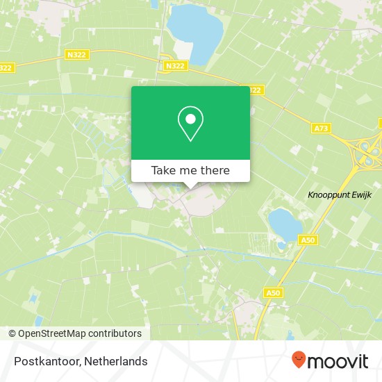 Postkantoor, Molenweg 20 map