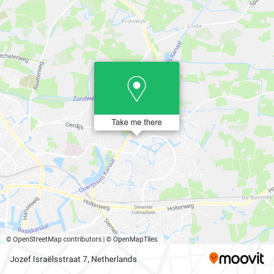 Jozef Israëlsstraat 7 map
