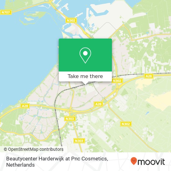 Beautycenter Harderwijk at Pnc Cosmetics, Prins Mauritslaan 45A map