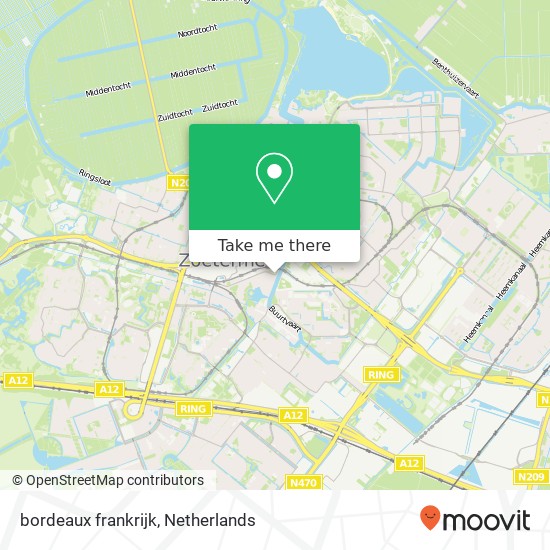 bordeaux frankrijk, 2711 CK Zoetermeer map
