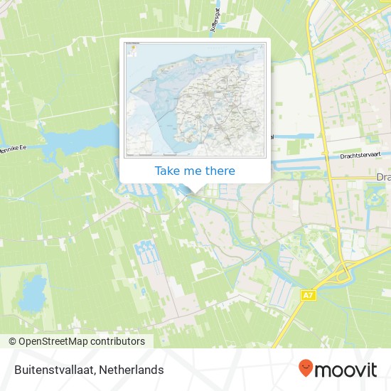 Buitenstvallaat, 9205 Drachten map