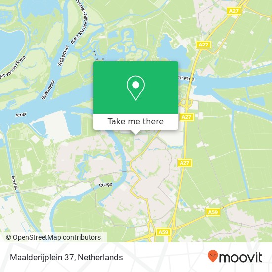 Maalderijplein 37, 4942 VR Raamsdonksveer map