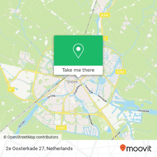 2e Oosterkade 27, 8603 CK Sneek map