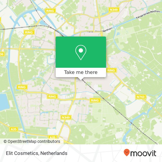 Elit Cosmetics, Bornerbroeksestraat 243 map