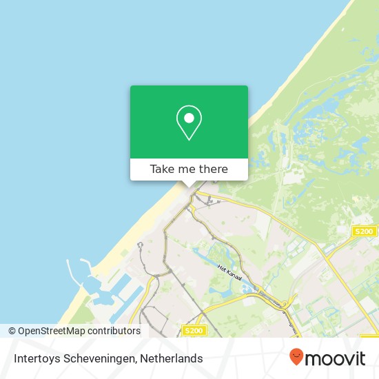 Intertoys Scheveningen, Strandweg 61 Karte