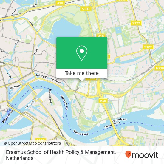 Erasmus School of Health Policy & Management, Burgemeester Oudlaan 50 map