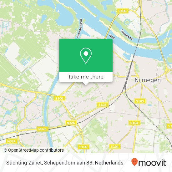 Stichting Zahet, Schependomlaan 83 map