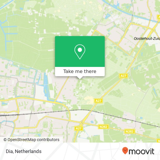 Dia, Donkerstraat map