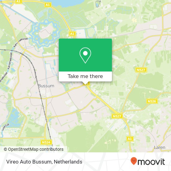 Vireo Auto Bussum, Amersfoortsestraatweg 43 map