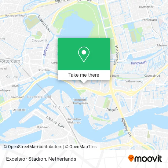 Excelsior Stadion map