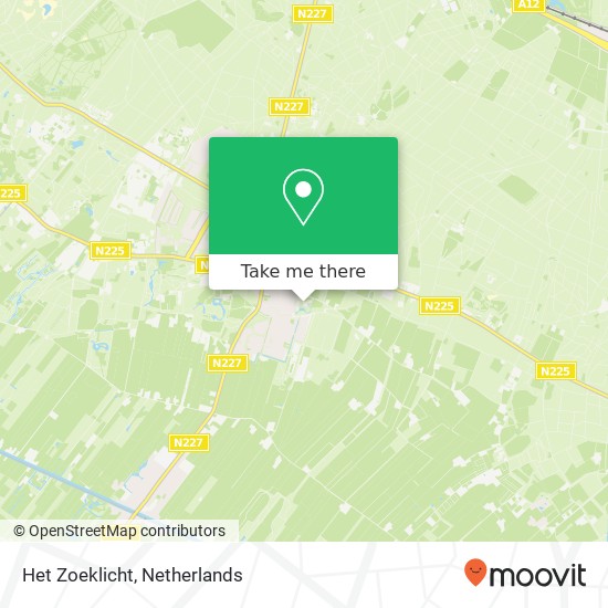 Het Zoeklicht, Postweg 18 map