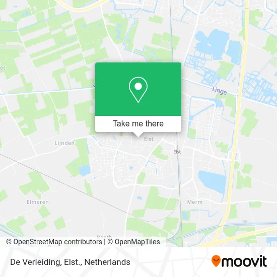 De Verleiding, Elst. map