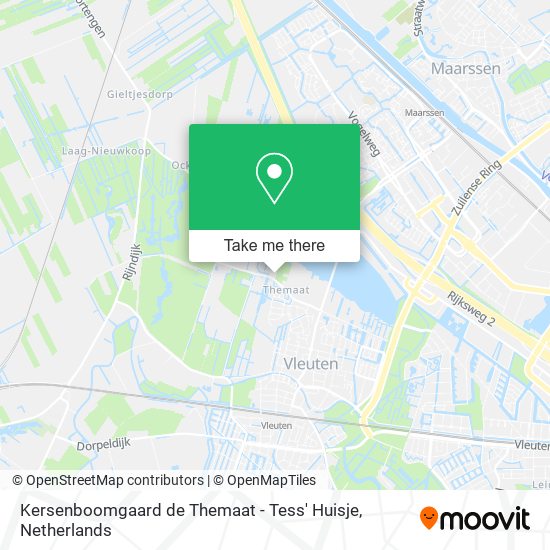 Kersenboomgaard de Themaat - Tess' Huisje map