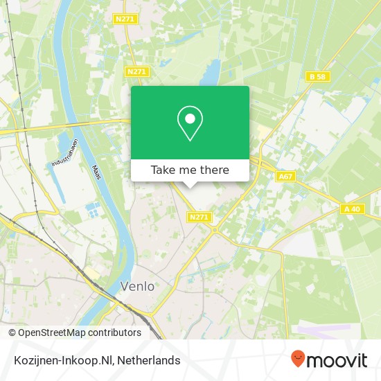 Kozijnen-Inkoop.Nl, Buys Ballotstraat 9 map