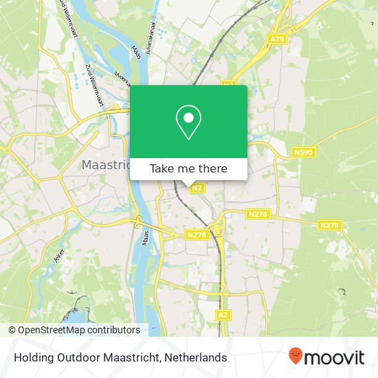 Holding Outdoor Maastricht, Oranjeplein 4 map