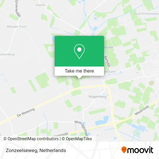 Zonzeelseweg, 4845 Hooge Zwaluwe map