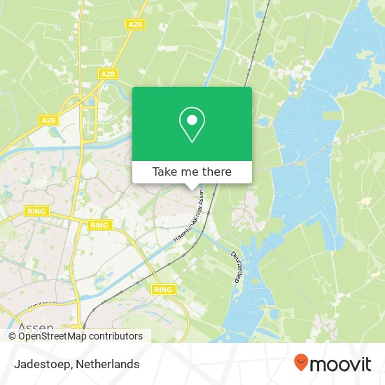 Jadestoep, Jadestoep, 9403 SW Assen, Nederland map