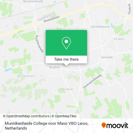 Munnikenheide College voor Mavo VBO Lwoo map