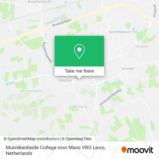 Munnikenheide College voor Mavo VBO Lwoo map
