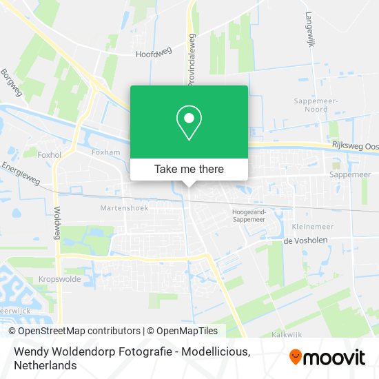 Wendy Woldendorp Fotografie - Modellicious map