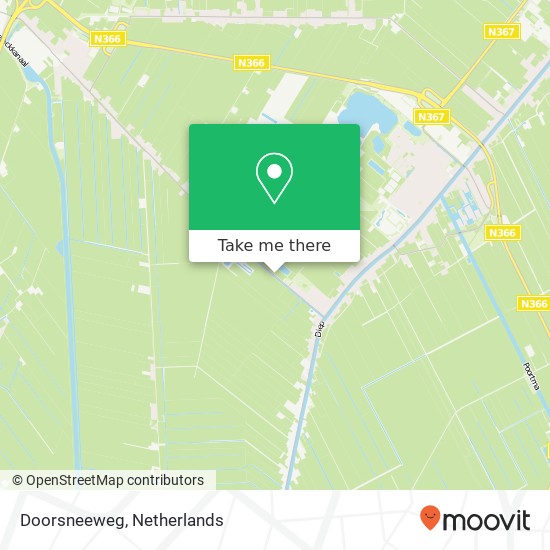 Doorsneeweg, Doorsneeweg, 9663 Nieuwe Pekela, Nederland map