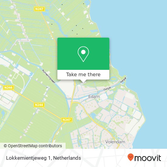 Lokkemientjeweg 1 Karte