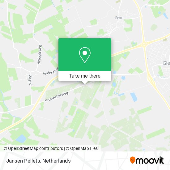 Jansen Pellets, Provincialeweg 6 map