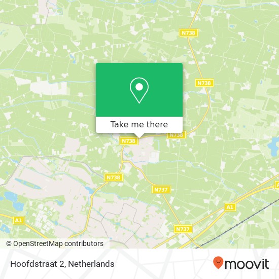 Hoofdstraat 2, 7561 AC Deurningen map