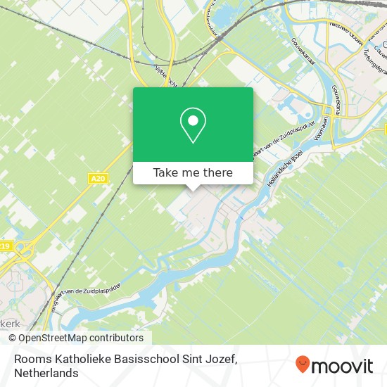 Rooms Katholieke Basisschool Sint Jozef, Oudersvrucht 3 Karte