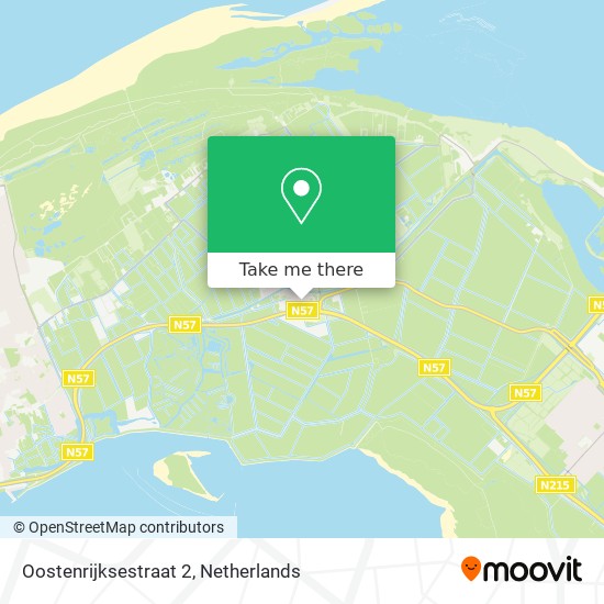 Oostenrijksestraat 2 map