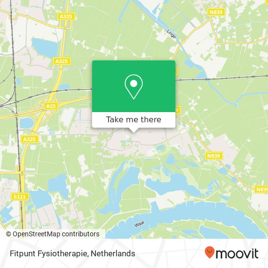 Fitpunt Fysiotherapie map