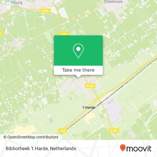 Bibliotheek 't Harde map