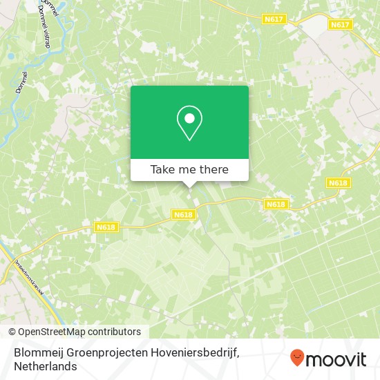 Blommeij Groenprojecten Hoveniersbedrijf, Gemondsedijk 6 Karte