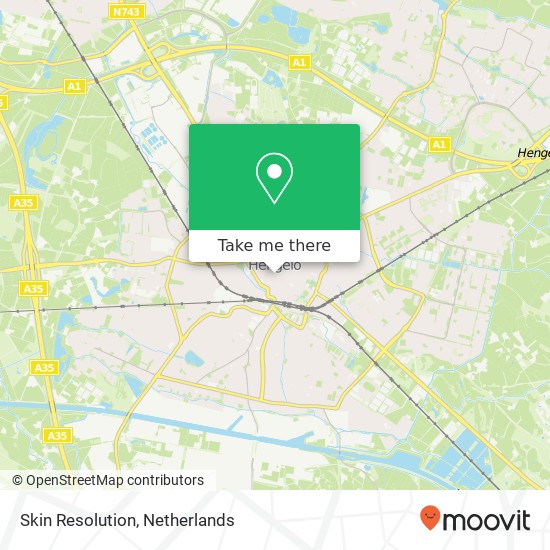 Skin Resolution, Brinkstraat 10A Karte